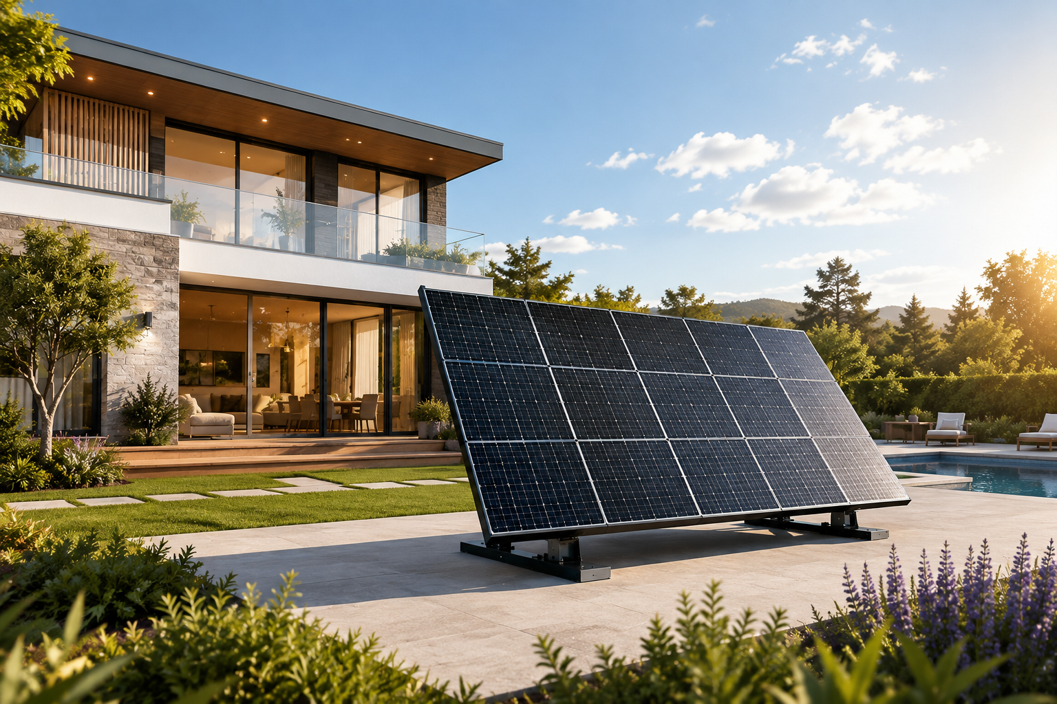 Installation de panneaux solaires photovoltaïques par Suni Green